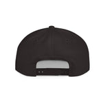 "ShredyorKnot" White Logo Flat Bill Snapback