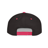 "ShredyorKnot" White Logo Flat Bill Snapback