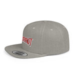 "ShredyorKnot" Red Logo Flat Bill Snapback