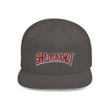 "ShredyorKnot" Red Logo Flat Bill Snapback