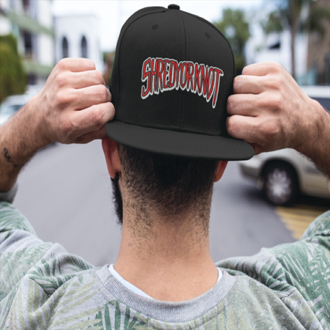 "ShredyOrKnot Logo" Snapback Hat